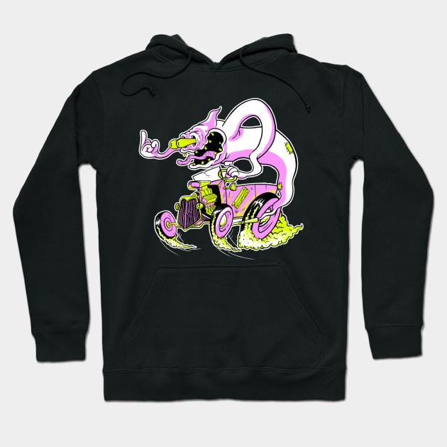 Ghast Fink Hoodie by BrianBrainStudio